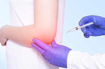 Cotovelo de tenista: injeção de corticosteroides